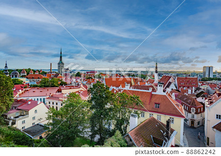 Estonia Tallinn Old Town View 88862242