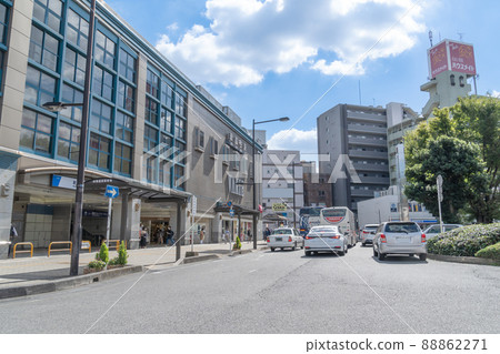 Scenery in front of the station Shin-Koshigaya Station 88862271