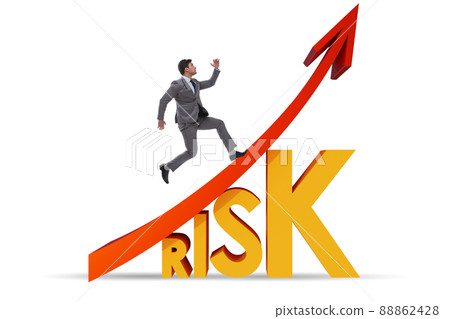 Risk increase concept in management 88862428