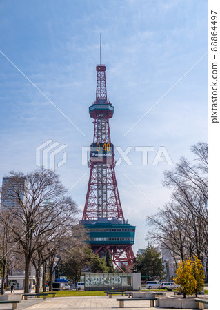 Sapporo TV Tower Urban Landscape Olympic Marathon 88864497