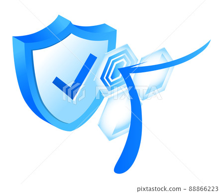 安全插圖素材 88866223