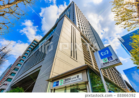 Cityscape of Marunouchi, Chiyoda-ku, Tokyo Mitsubishi Corporation Building 88866392