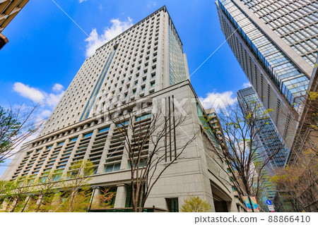 Cityscape of Marunouchi, Chiyoda-ku, Tokyo Mitsubishi Corporation Building 88866410