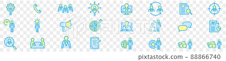 圖標 Icon 僱傭-插圖素材 [88866740] - PIXTA圖庫