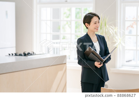 Business real estate brokerage women information 88868627