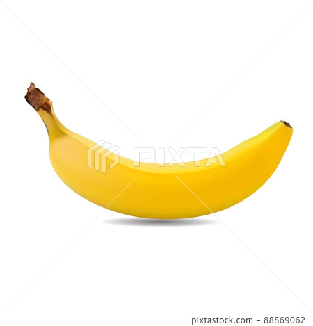 Cavendish banana on white background Cavendish banana on white background 88869062