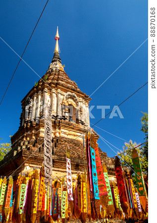 Wat Lok Moli in Chiang Mai Thailand Wat Lok Moli in Chiang Mai Thailand 88870168