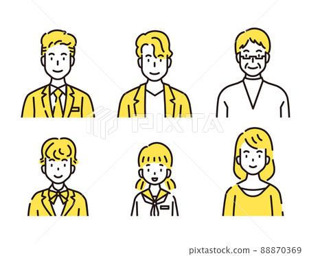 Person upper body Person upper body 88870369