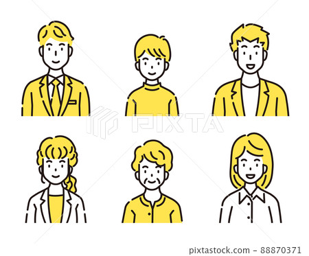 Person upper body - Stock Illustration [88870371] - PIXTA