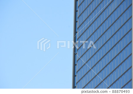 摩天大樓的外牆(大阪府大阪市) 摩天大樓的外牆(大阪府大阪市) 88870493