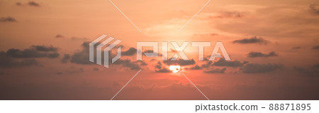 sunset on the beach 88871895