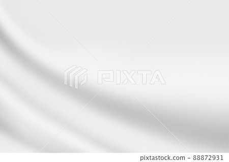 Elegant and luxurious wavy white drape background Elegant and luxurious wavy white drape background 88872931