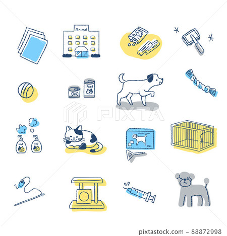 Various pet-related item sets 88872998