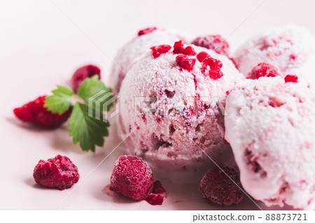 Berry ice cream ice cream image material Berry ice cream ice cream image material 88873721