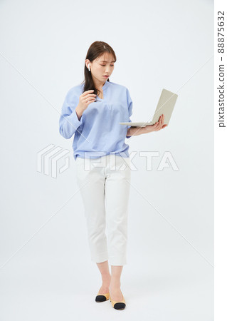 Business casual young women fashion Business casual young women fashion 88875632