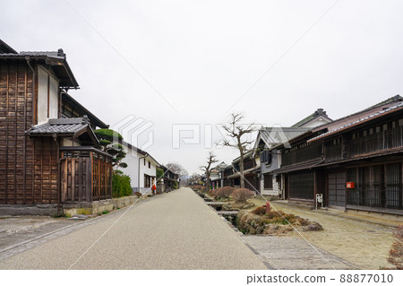 Hokkoku Highway Unno-juku Townscape (Tomi City, Nagano Prefecture) Hokkoku Highway Unno-juku Townscape (Tomi City, Nagano Prefecture) 88877010