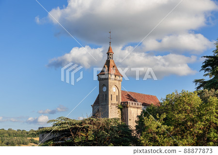 One of 3 Towers protecting Rocamadour Castle (Palais des Eveques) 88877873