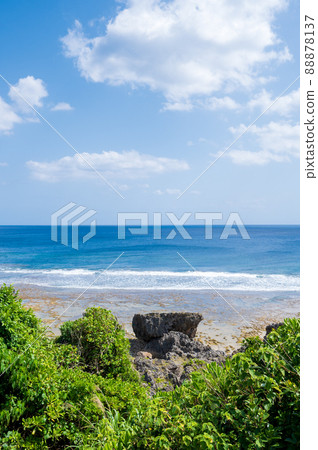 2022年4月拍攝的沖繩本島最南端的古志川城跡 2022年4月拍攝的沖繩本島最南端的古志川城跡 88878137