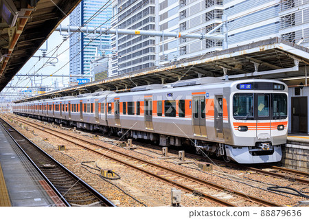 JR Central Japan Railway 315 series stopped at Nagoya Station JR Central Japan Railway 315 series stopped at Nagoya Station 88879636