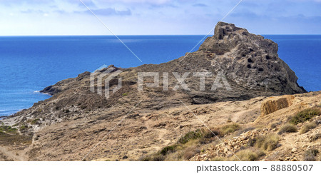 Columnar Jointing Structures Of Punta Baja, Cabo de Gata-Nijar Natural Park, Spain 88880507