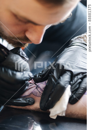 Tattoo Paper Towel Ink Stock Photos - Free & Royalty-Free Stock Photos from  Dreamstime