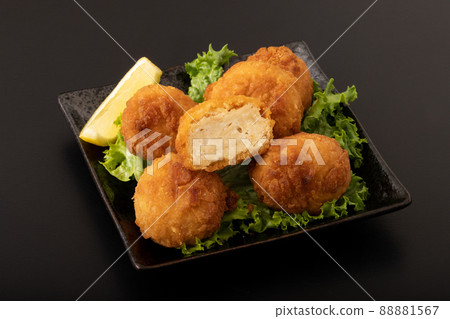 Fried soybean meat 88881567