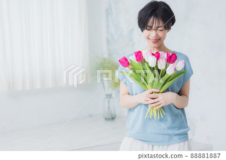 Beauty image tulip 88881887