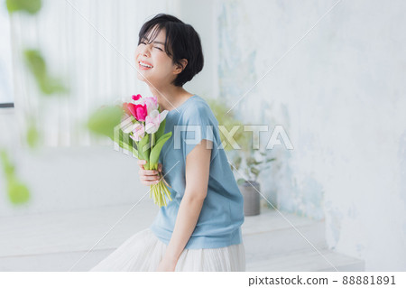 Beauty image tulip 88881891