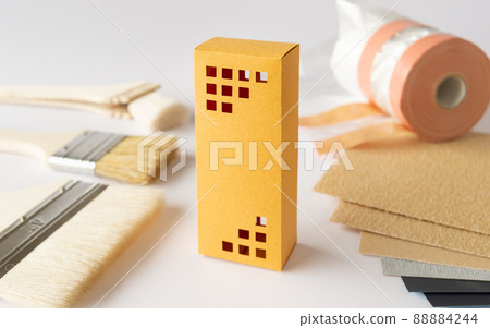 Painting work, remodeling, exterior wall painting, repair, condominium, building, apartment house 88884244