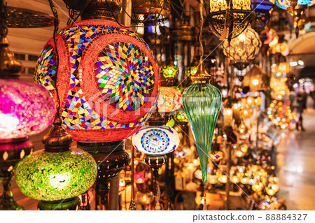 Turkish Lanterns memorabilia for sale in Istanbul Turkey 88884327