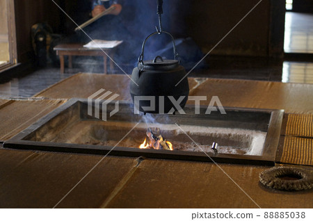 一個老民居的壁爐 1 88885038