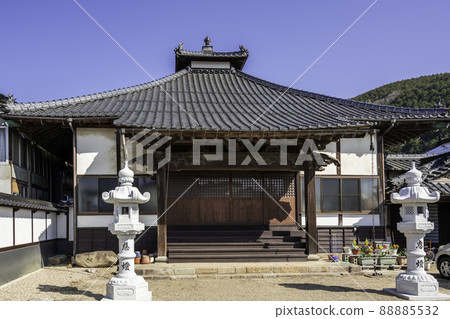 Miyoshi History Michi Stone Pavement Street Sansho Temple Miyoshi City, Hiroshima Prefecture 88885532
