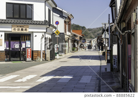 Miyoshi History Michi Stone Pavement Street Sansho-ji Temple Miyoshi City, Hiroshima Prefecture Miyoshi History Michi Stone Pavement Street Sansho-ji Temple Miyoshi City, Hiroshima Prefecture 88885622