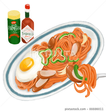 Napolitan like drawn with colored pencils Napolitan like drawn with colored pencils 88886011