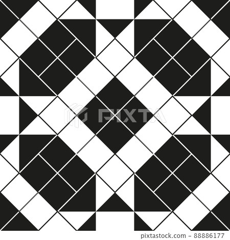 Seamless vector pattern with stripes, lines tile. Abstract geometric reticulate background. Seamless vector pattern with stripes, lines tile. Abstract geometric reticulate background. 88886177