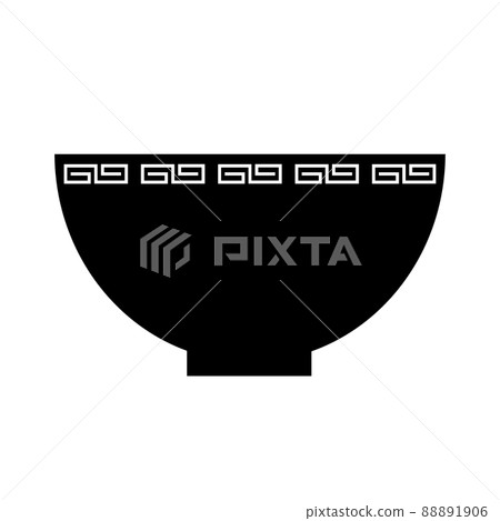 Ramen bowl icon Ramen bowl icon 88891906