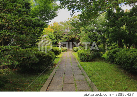 The approach to Yogenin and the fresh greenery The approach to Yogenin and the fresh greenery 88893427