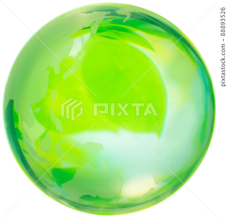 Illustration image of the earth in the image of global environmental conservation 88893526