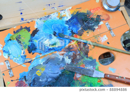 油畫材料 88894886