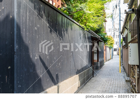 "Tokyo" Kagurazaka, back alley scenery 88895707