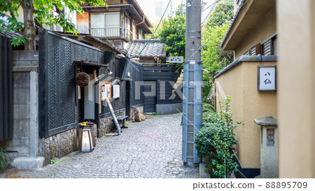 “東京”神樂坂,後巷風景 “東京”神樂坂,後巷風景 88895709