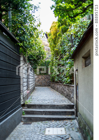 "Tokyo" Kagurazaka, back alley scenery "Tokyo" Kagurazaka, back alley scenery 88895713