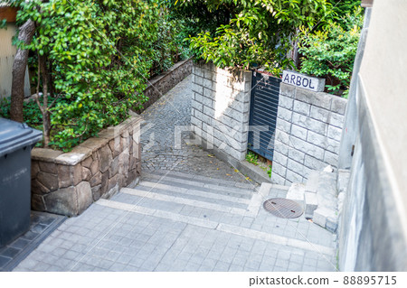 “東京”神樂坂，後巷風景 88895715