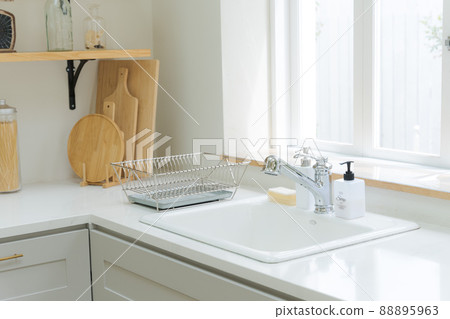 Fashionable kitchen window 88895963
