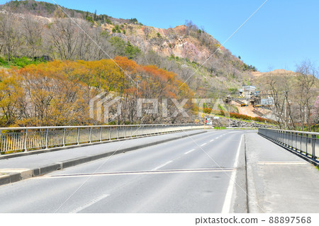 不動岩橋 / 眺望松川高山村（長野縣高山村）[2022.4] 88897568