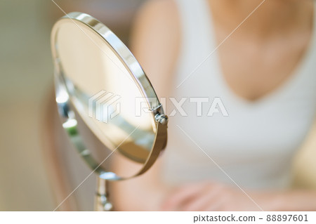 鏡子 女生 女孩 88897601