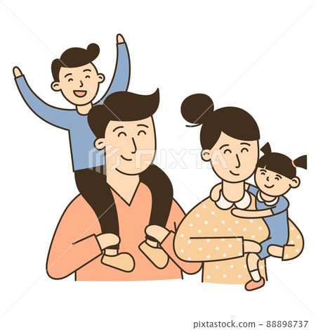 Family. Hand Drawn Kid and Family doodle icon Family. Hand Drawn Kid and Family doodle icon 88898737