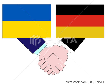 It represents the state of diplomacy between Ukraine and Germany. It represents the state of diplomacy between Ukraine and Germany. 88899501