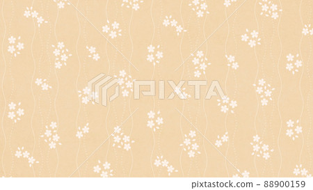 Cherry blossoms in the Tachibana pattern Japanese pattern background design Cherry blossoms in the Tachibana pattern Japanese pattern background design 88900159
