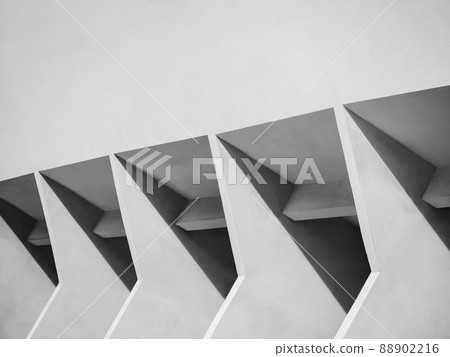 Concrete wall pattern Geometric form Abstract Background Concrete wall pattern Geometric form Abstract Background 88902216